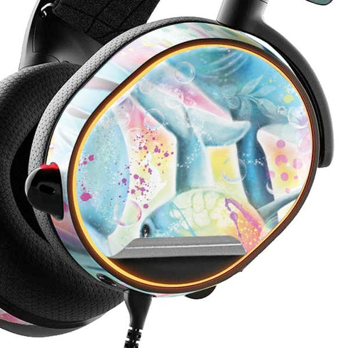 Pastel Dolphins by Sheena Pike SteelSeries Arctis 3 Skin